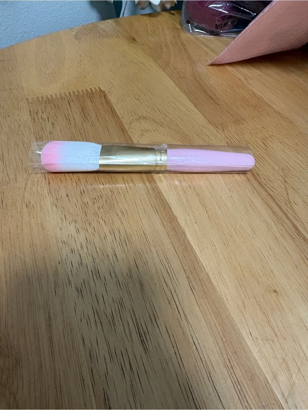 Too Faced Flatbuki Brush, makeup brush for powder,blush or bronzer, NWOB, no Box